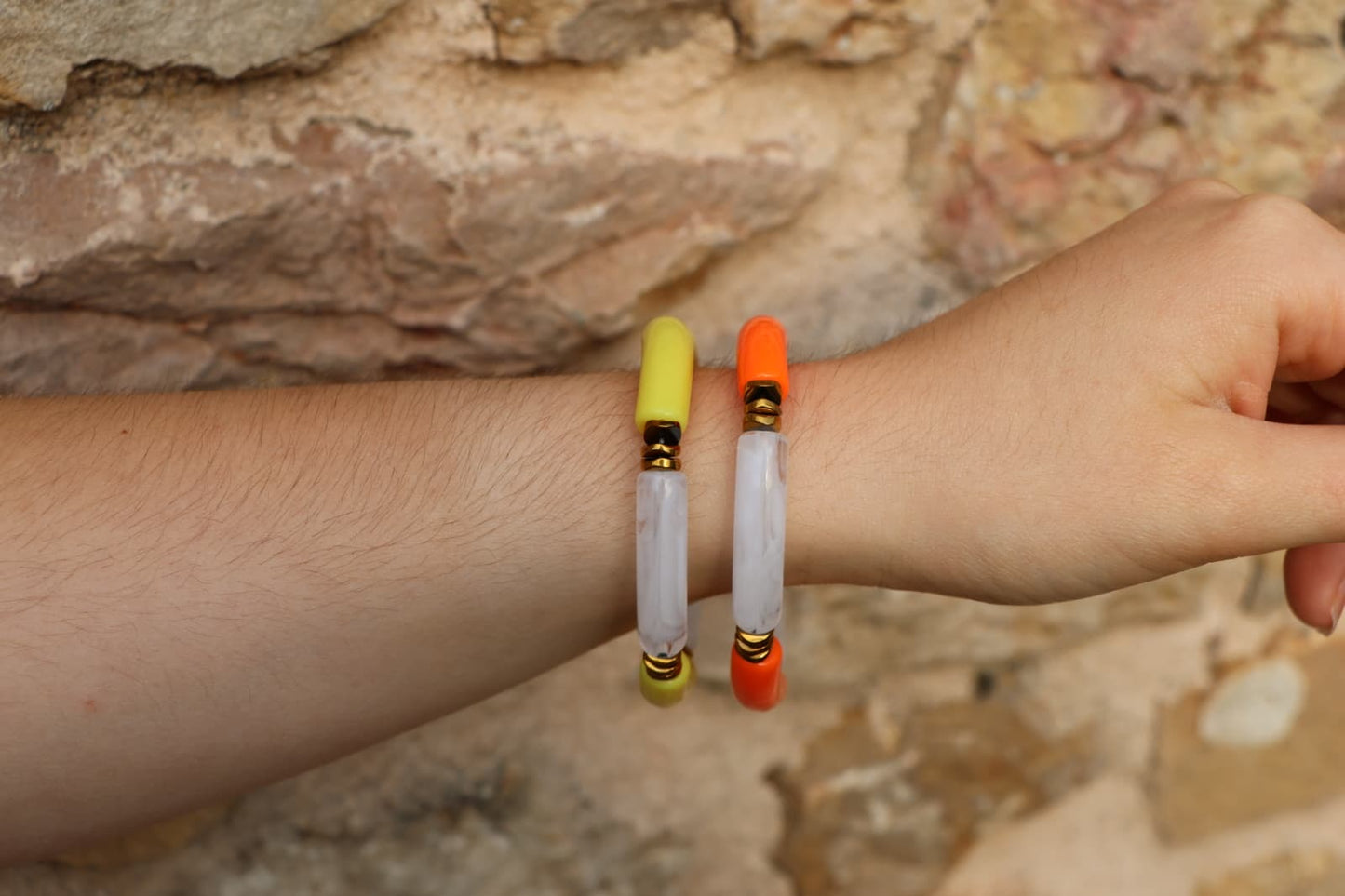 Bracelet tubes Été