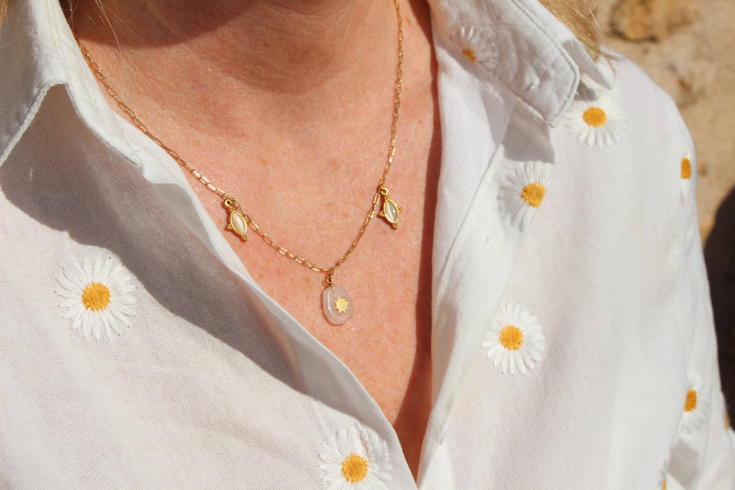 Collier Soleil d'Aurore