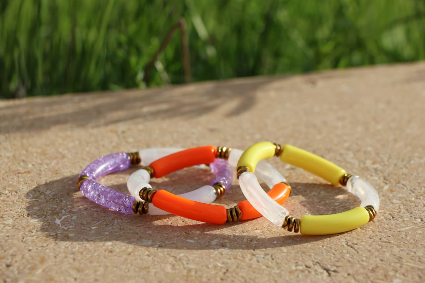 Bracelet tubes Été